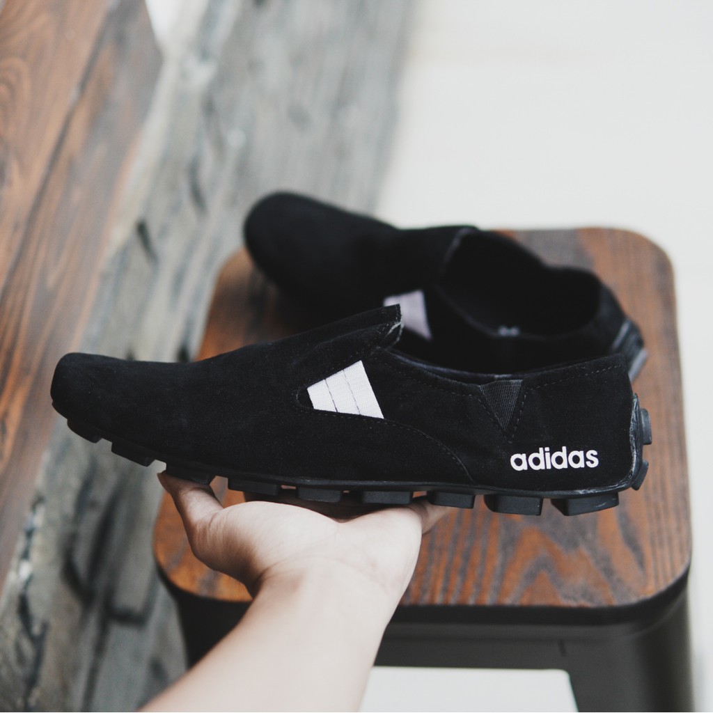 promo !! sepatu casual pria adidas suarez sepatu slip on suede murah santai trendy