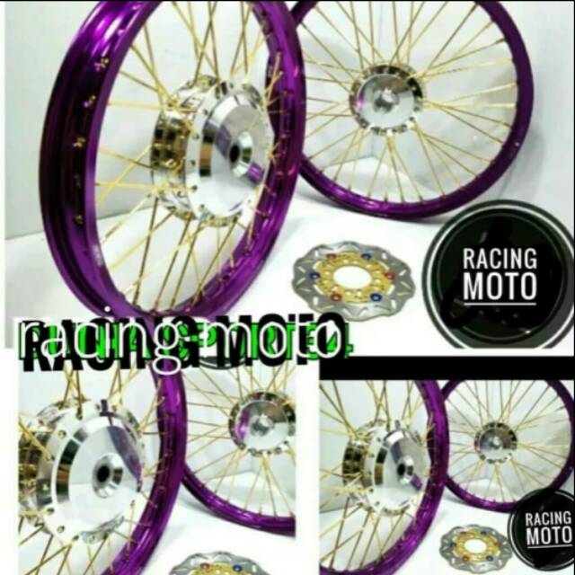 PROMO PAKET VELG ROSSI XRIDE-MIO-FINO-NOUVO-XEON-MIOJ-MIO125 VELG RING 17X140 CAKRAM DISTEL VELG