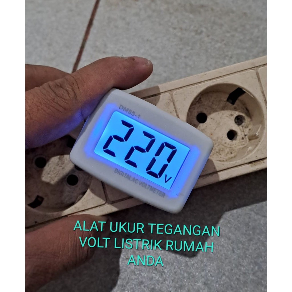 G636 ORIGINAL VOLTMETER ALAT UKUR TEGANGAN VOLT LISTRIK RUMAH TES PEN TESPEN ALAT UKUR TEGANGAN KABEL ARUS LISTRIK CEK DAYA AC DC DETEKTOR VOLTAGE VOLT LED LIGHT VOLTASE G636  Voltmeter Digital (AC 80-300V) Model Colok  Voltmeter Digital AC yang digunakan