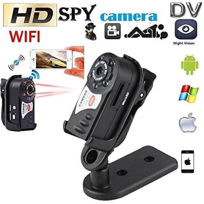 Mini Dv Wifi Camera Q7/Camera Mini Dv P2P Night Vision Infrared Q7