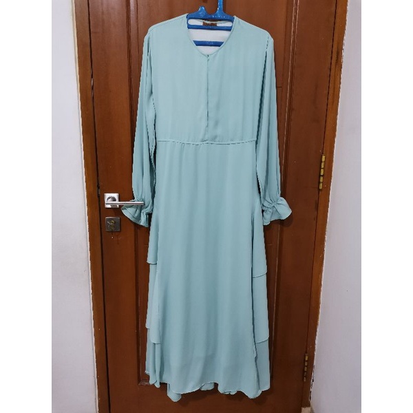 Gamis Set Ummina by Junika S Hijau Telor Asin