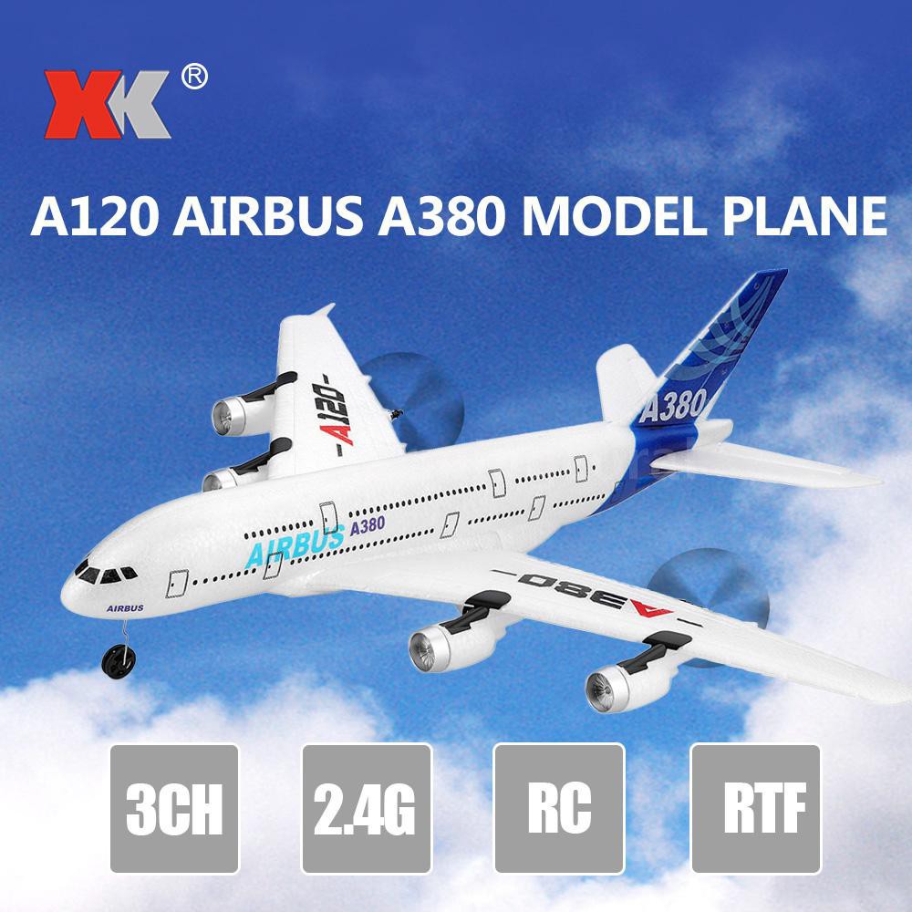 xk a120 airbus a380 3ch 2.4 ghz