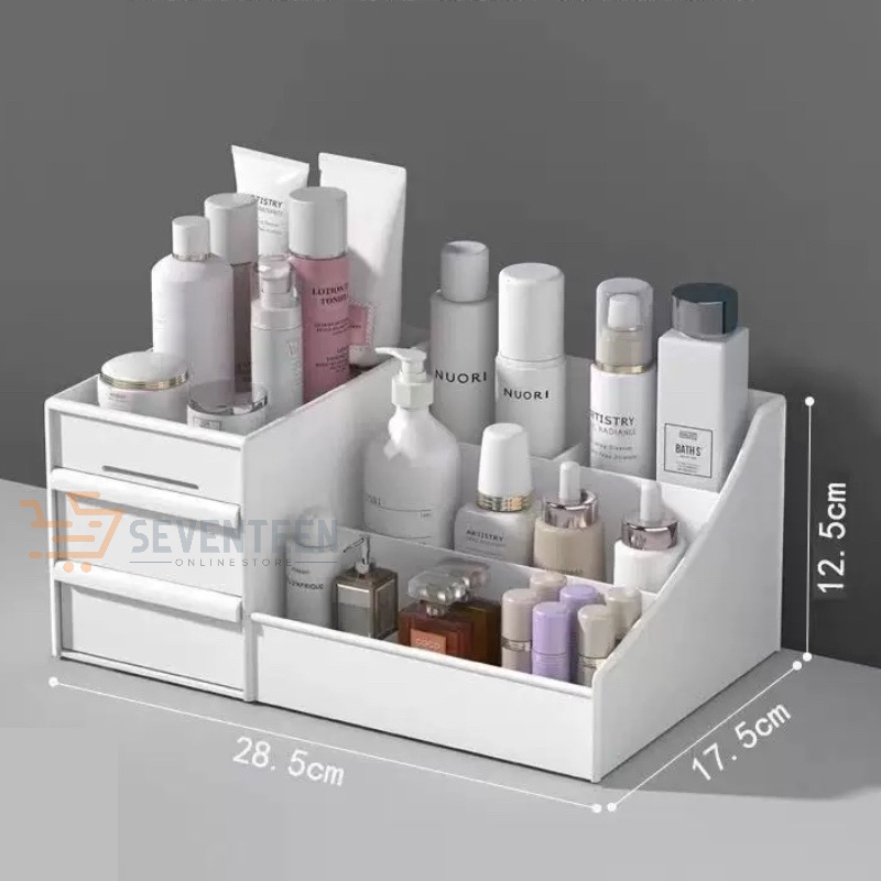 SEVENTEEN RAK KOSMETIK DRAWER TEMPAT KOSMETIK MAKE UP LACI KOTAK PENYIMPANAN KOSMETIK COSMETIC STORAGE DRAWER