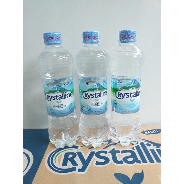 Jual Air Mineral Crystalline 600 Ml 1 Dus Shopee Indonesia