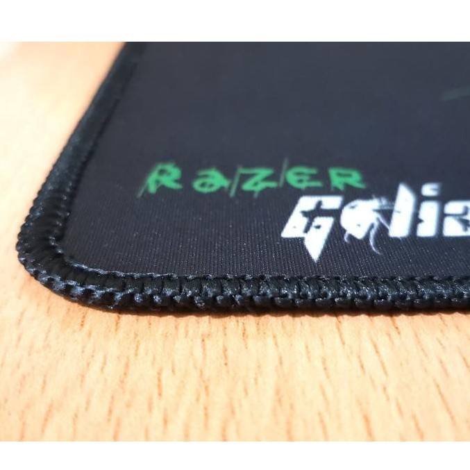 MOUSEPAD MOUSE PAD GAMING GAMER MOTIF RAZER UKURAN 29 x 25 TYPE SPEED EDITING GAMING FPS MURAH