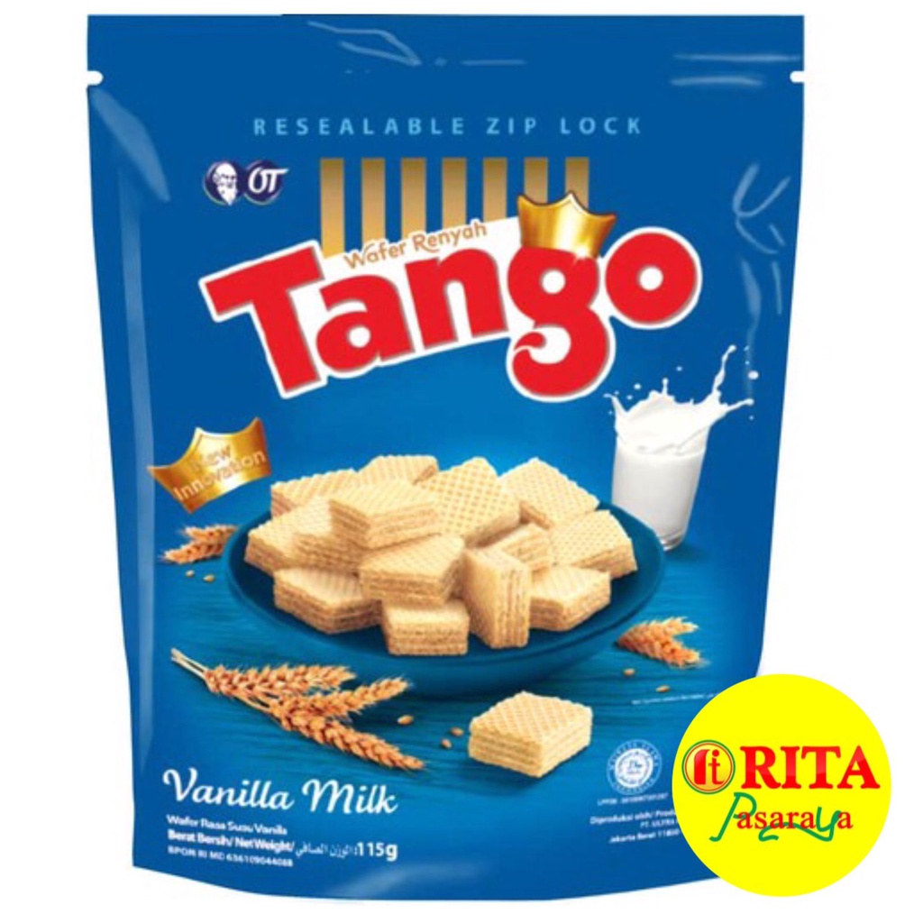 

Tango Wafer Pouch Vanilla Milk 115gr