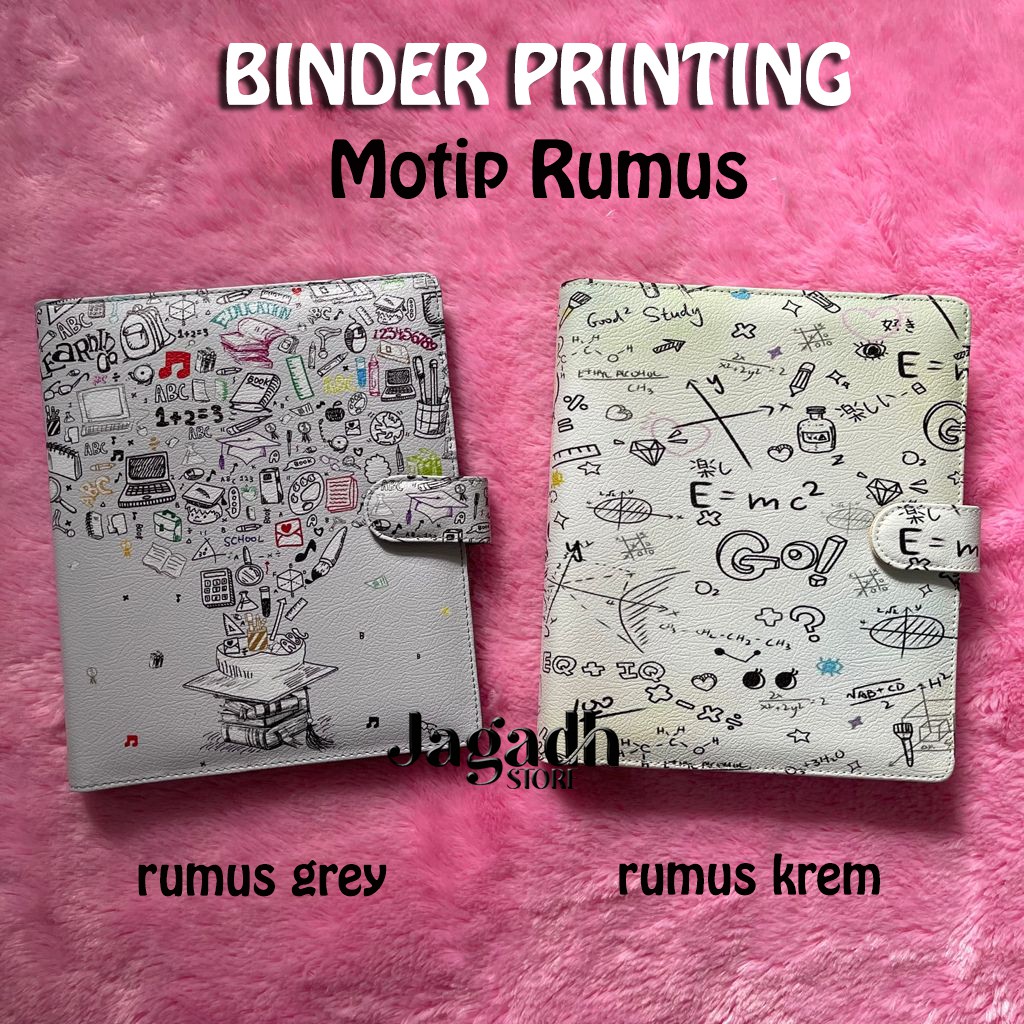 

Binder Printing Rumus Ukuran A5 20ring & B5 26ring