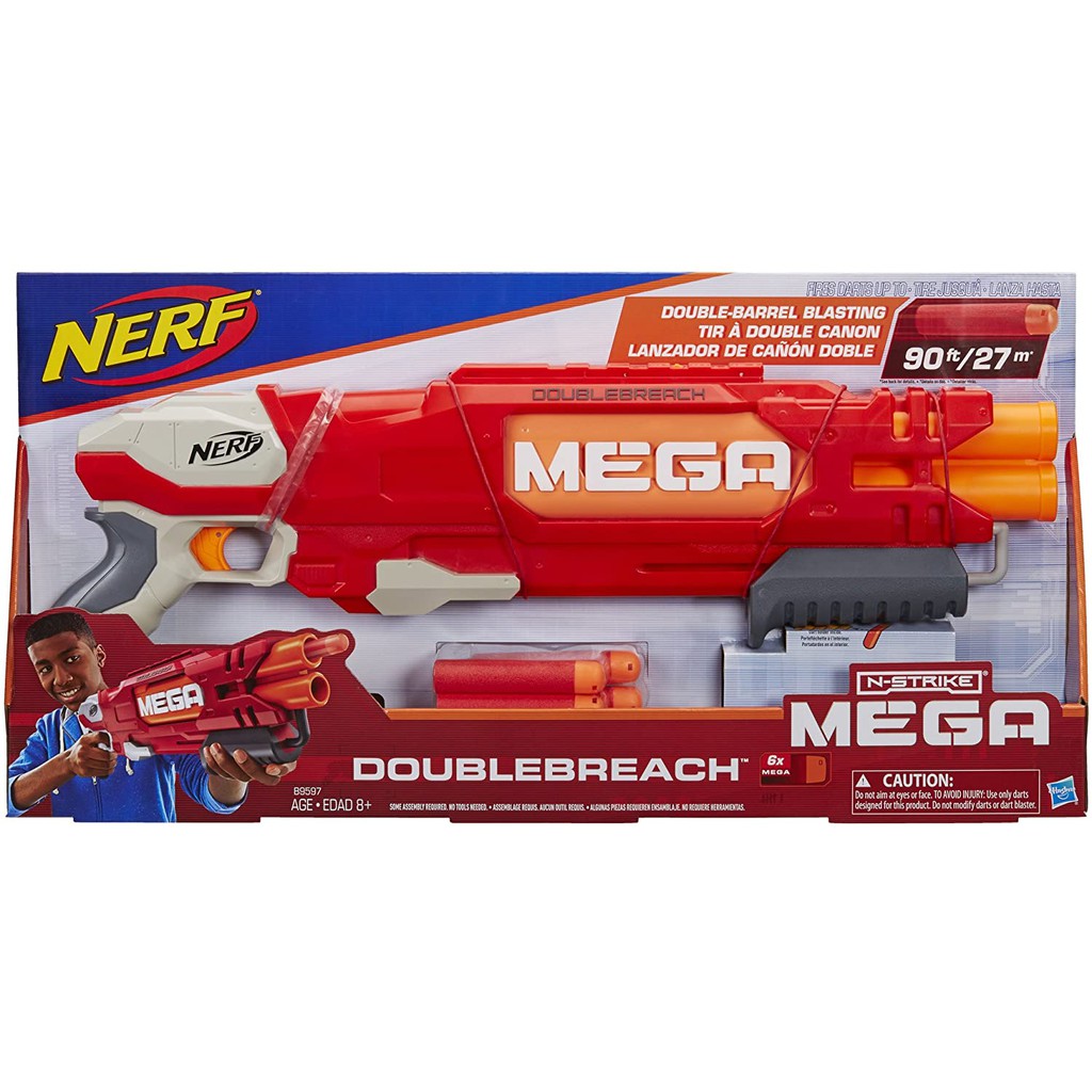 NERF Gun MEGA DOUBLEBREACH / DOUBLE BREACH Shotgun