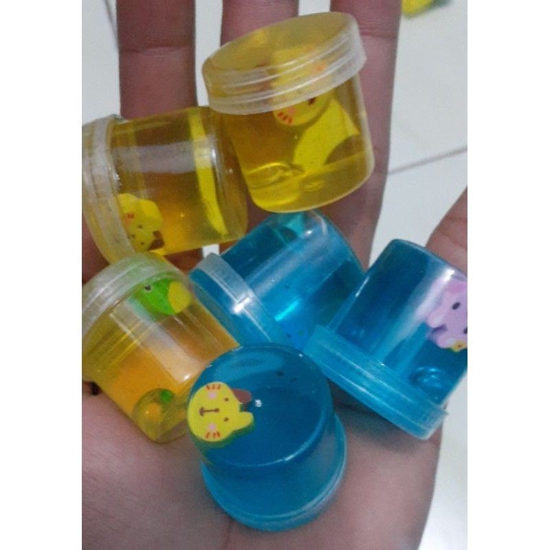 1 pcs/ Slem jelly toples // slaime jelly bening murah!