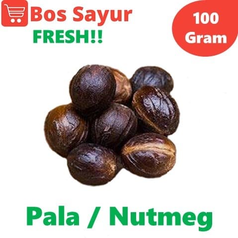 

Pala / Nutmeg - Bos Sayur - 100 Gram