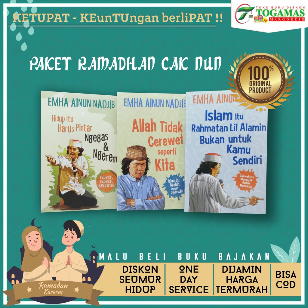 TERLARIS SIAP KIRIM PAKET RAMADHAN CAK  NUN  ISI 3 