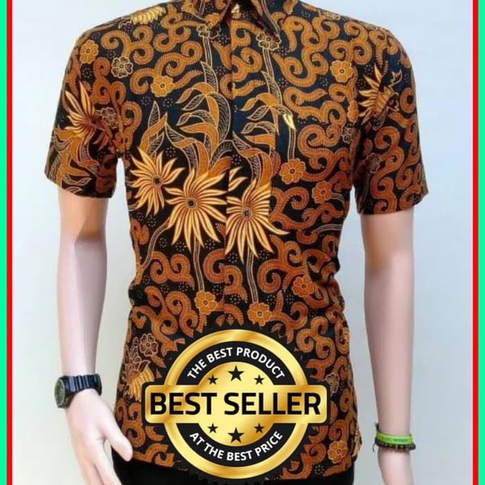 KEMEJA BATIK  Baju Batik Keris Pria Murah Original  COC KATOO