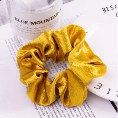 Ikat Rambut Scrunchie Mini Polos Gaya Korea/ Scrunchie / Cemol / cepol rambut/Scrunchie jumbo