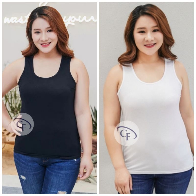 Singlet Wanita XXL / JUMBO / Tanktop Tali Lebar XXL / JUMBO / Tank Top JUMBO-5