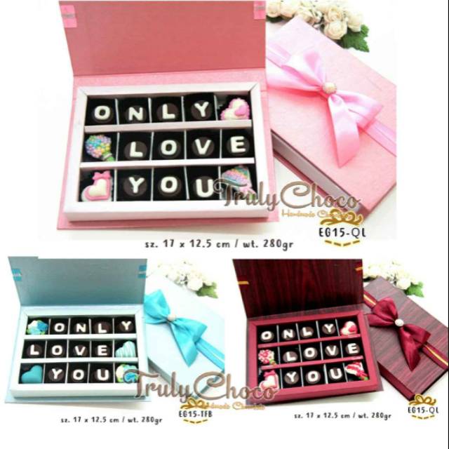 

Kado istimewa coklat trulychoco love edition