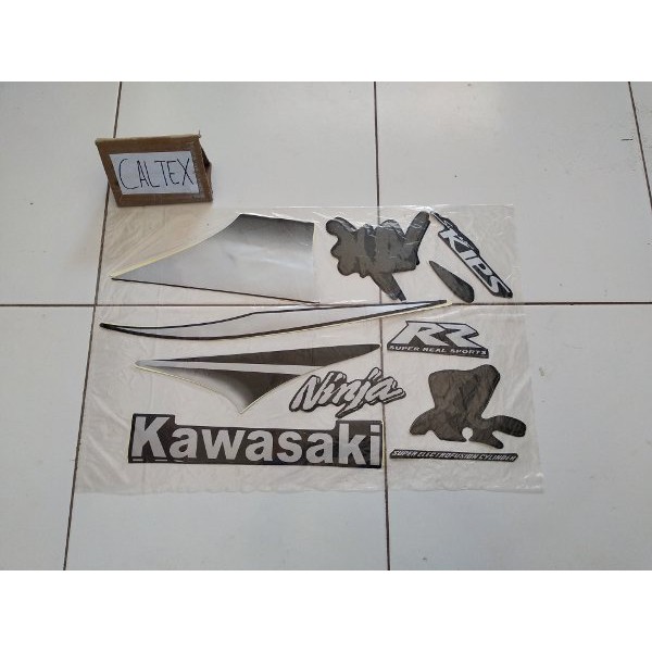 Striping Kawasaki Ninja RR 2010 2011 Hitam