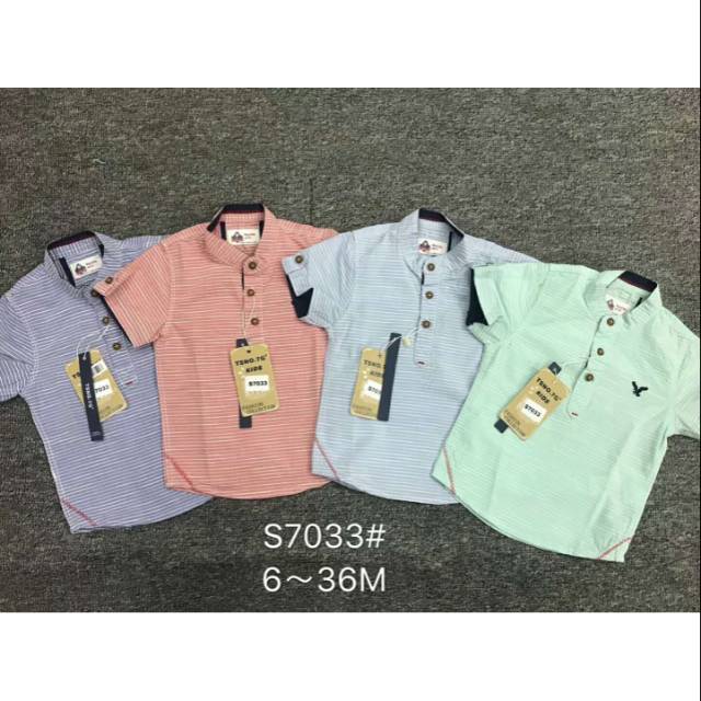  Kemeja Anak Cowok Import S  7033 Shopee Indonesia