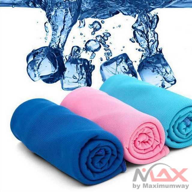 Handuk Olahraga Terasa Dingin 65 x 20cm Micro Fabric Lap Muka anduk leher Nyaman segar anti alergi mudah dicuci tahan lama kamar pria wanita Unisex Sports Quick Dry Bamboo Towel Summer Thin Gym Swimming Reusable Cool Face Small Towel For Heat Relief