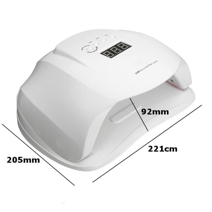 SUN X READY uv led lamp 54 watt pengering kutek gel nail dryer Produk Good Quality