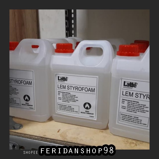 

BT296 JUAL LEM STYROFOAM BEST GABUS LATTE UNITAC 1LITER BY FERIDANSHOP98