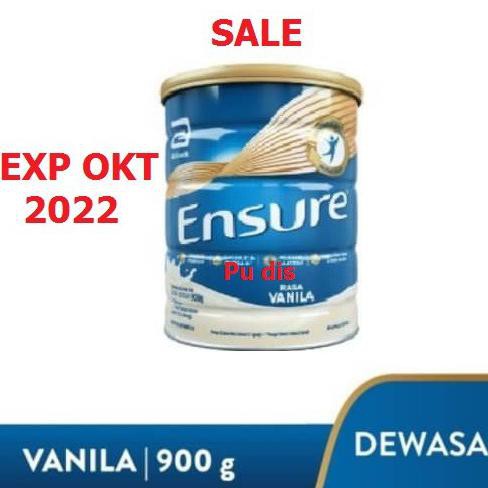 

[[BISA COD]] Ensure Vanila 900 gr Susu Nutrisi Dewasa Rendah Laktosa CUCI GUDANG Kode 1351