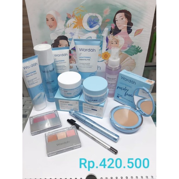 paket seserahan wardah lengkap