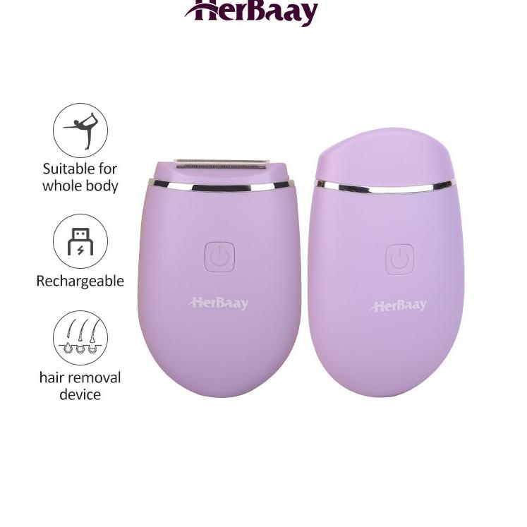 Herbaay Trimmer Alat mencukur/ Pencukur Bulu kaki/lengan/penghilang rut hair remove/diketiak /trimme