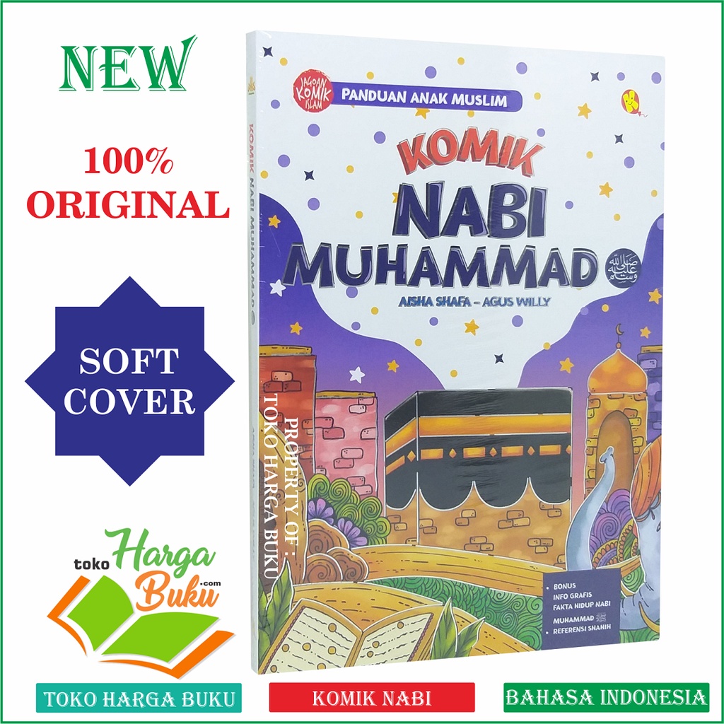 Komik Nabi Muhammad Fakta Hidup Nabi Muhammad Referensi Shahih Jagoan Komik Islam Panduan Anak Muslim Buku Anak Islami Penerbit Kautsar Kids