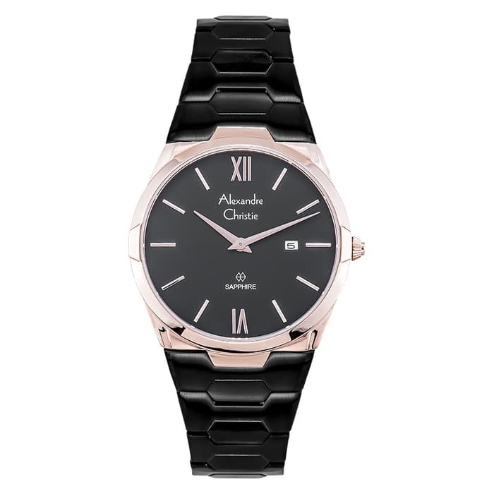 Alexandre Christie Ac 8542 Md Bbrba Jam Pria Original Garansi Resmi