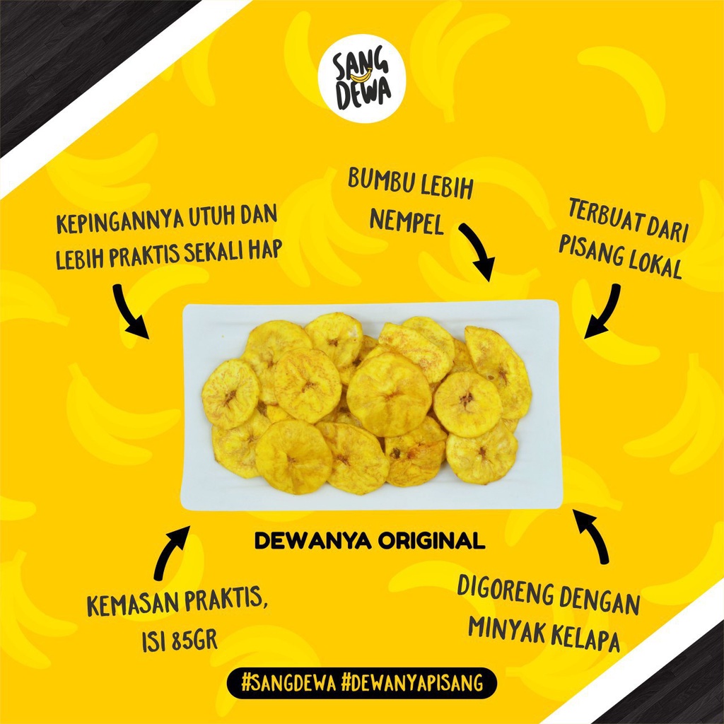 Keripik Pisang Sang Dewa kriuks