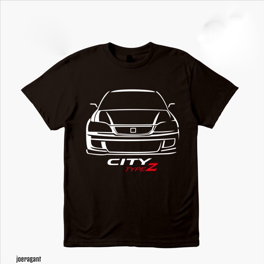 Kaos Tshirt Baju Combed 30S Distro Honda City Type Z kaos custom pria wanita