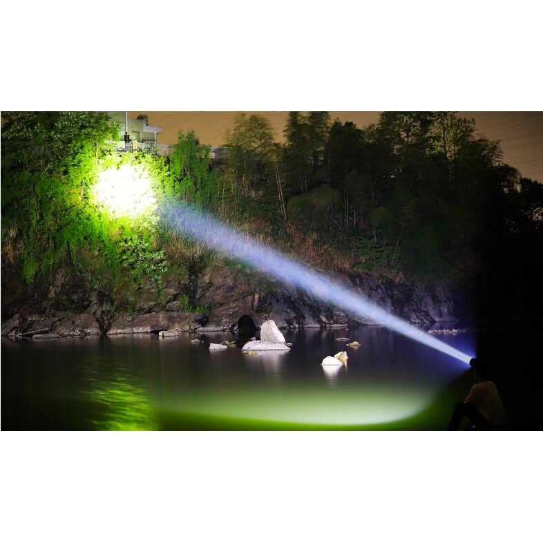 Senter Kepala Headlamp Outdoor COB LED Baterai AAA Albinaly - TG-005