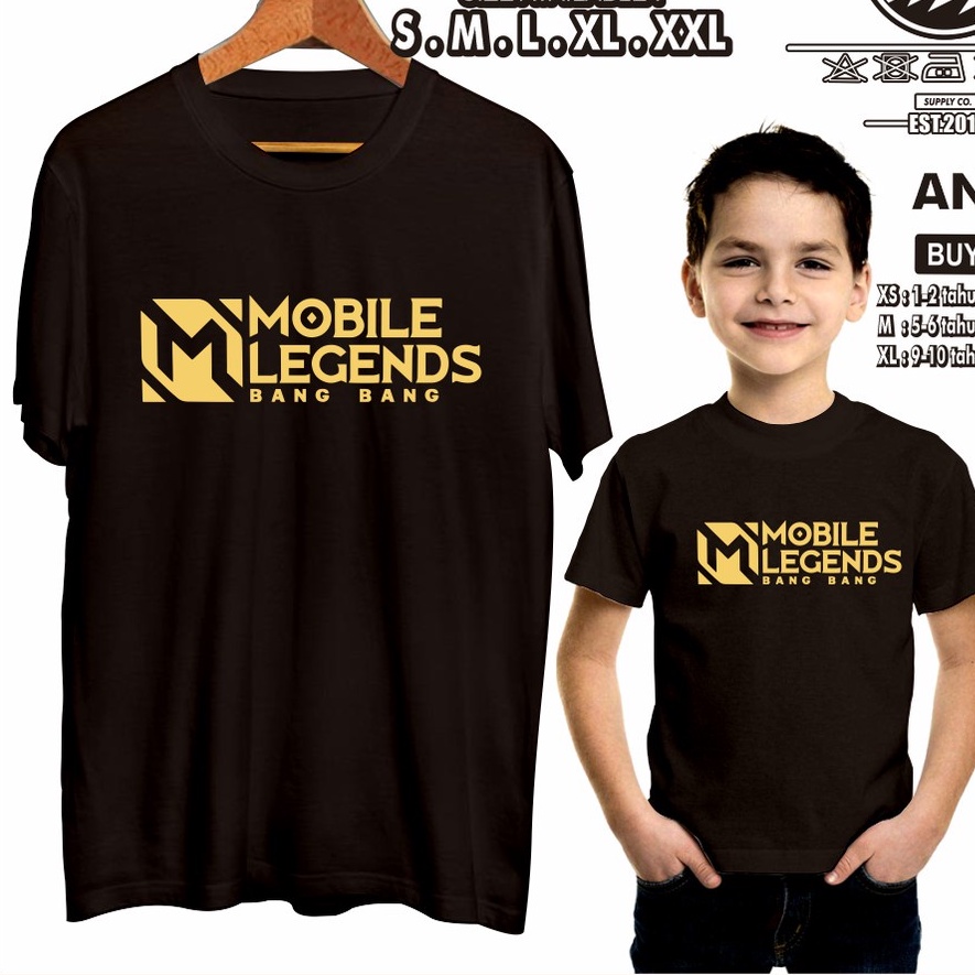 KAOS ANAK LAKI-LAKI MOBILE LAGEND UMUR 1-2-3-4-5-6-7-8-9-10-11-12 THN / ATASAN BAJU ANAK LAKI-LAKI / GROSIR KAOS BAJU ANAK