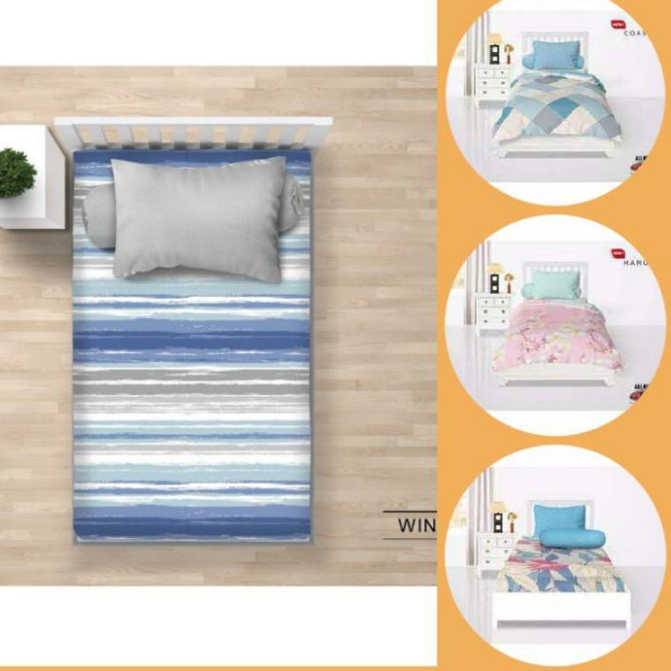 Sprei  my love motif terbaru  - MY LOVE 120 x 200 / 100 x 200 8E6