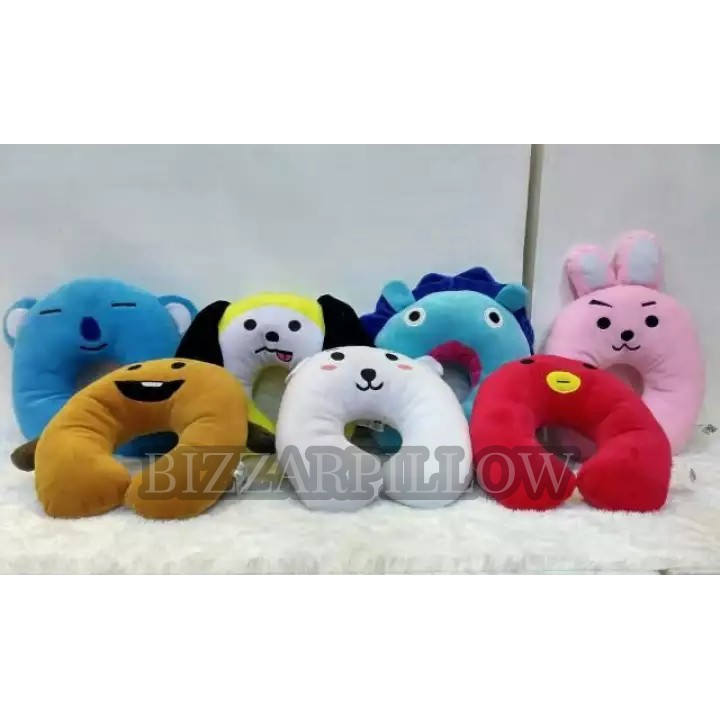 Bizzarpillow Bantal Leher Kpop Costum BT21 BZ160