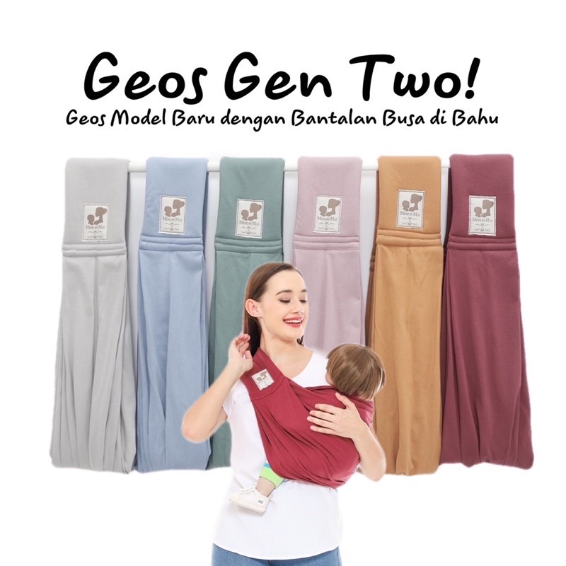 Jual Mere Et Moi Geos Gen Two Geos Gen 2 Gendongan Kaos Bayi Indonesia