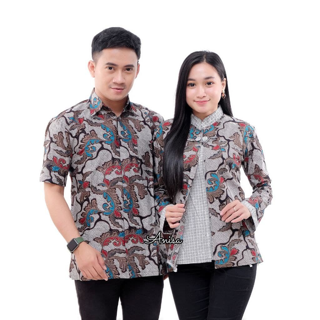 atasan batik couple terbaru | couple atasan batik pasangan terbaru 2021 | atasan batik couple pasang