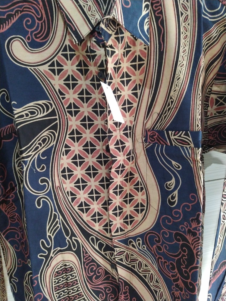 Baju Batik Pria Modern Batik Pria Lengan Panjang Modern Baju Batik Pria Slimfit Kemeja Batik Pria