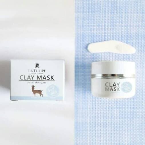 la tulipe clay mask / masker wajah tinggal pakai