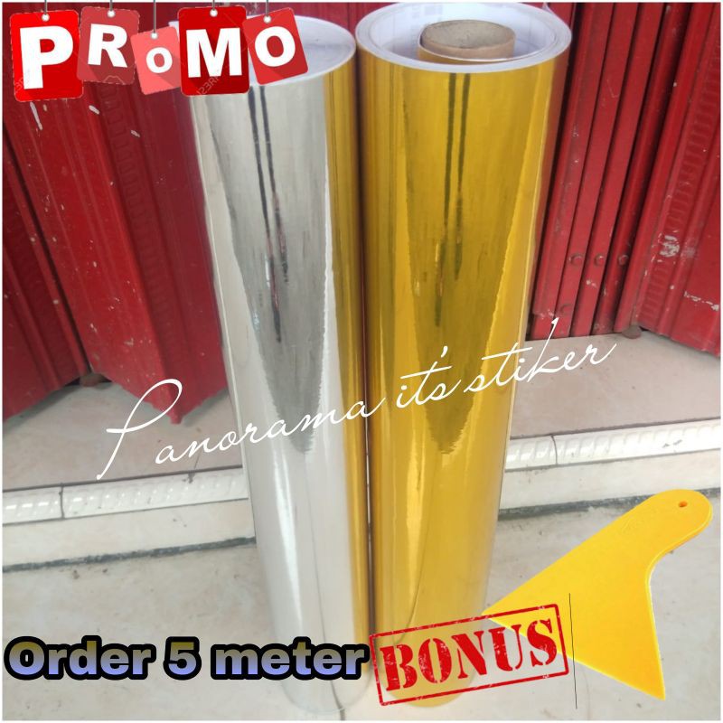 SKOTLET MOTOR CHROME /SKOTLET STICKER MOTOR WARNA SILVER /STICKER MOTOR CROME /SKOTLET MOTOR MIROR