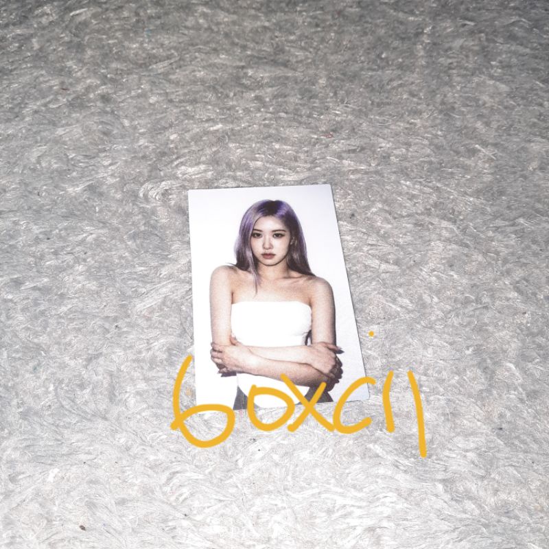 pc rose the album blackpink