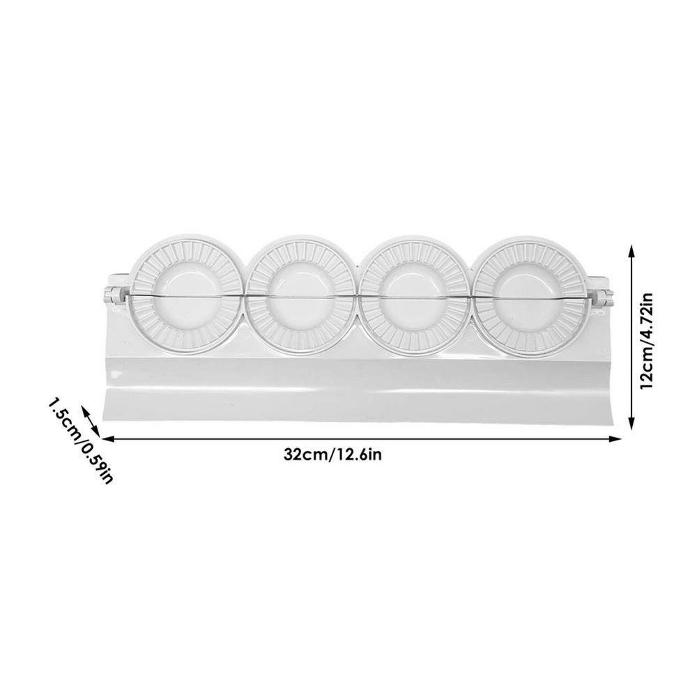 [Elegan] Dumpling Maker Potstickers Alat Pie Rumah Tangga Plastik Dumpling Baking Ravioli Maker
