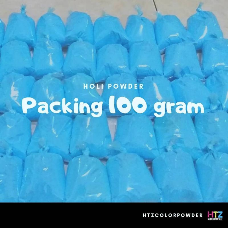 [100 GR] Tepung Warna / Holi Powder / Bubuk Warna Warni