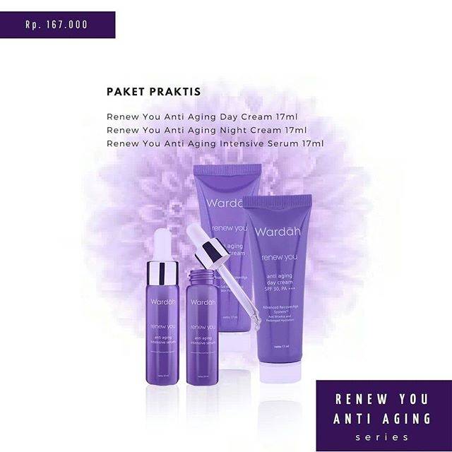 Paket Wardah Renew You Anti Aging Praktis