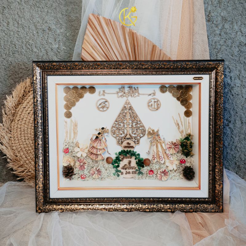 Mahar wayang / Mahar pernikahan / Mahar Rustic