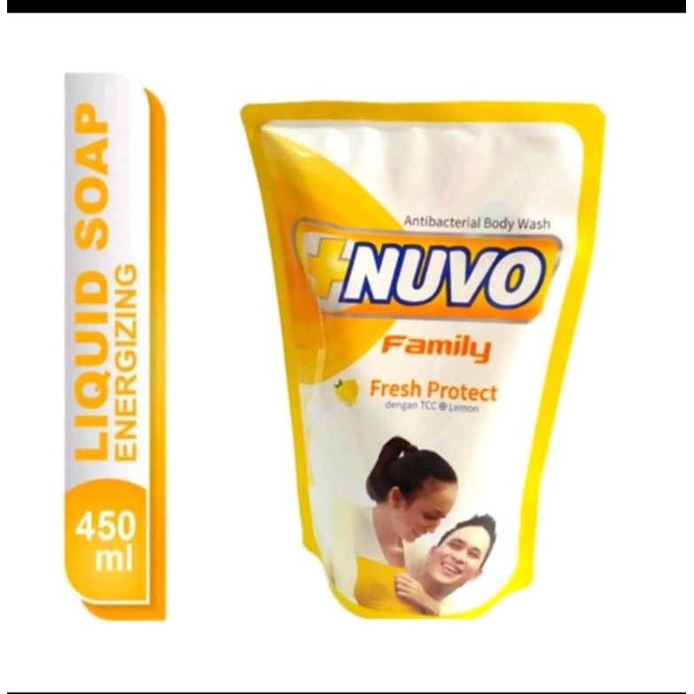 Nuvo Body Wash Liquid Refill 450 Ml Termurah