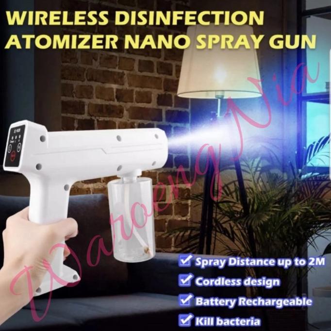 UV Sprayer Disinfectant Gun Portable Sterilizer Desinfektan Gun GMT-77 Termurah