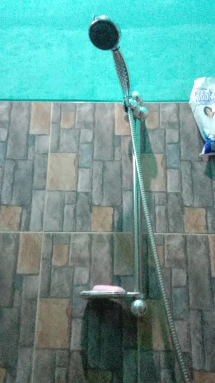 Hand Shower + Tiang Stainless / Shower Dinding