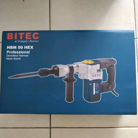 Demolition Hammer Bitec HBM 50 Hex/Mesin Bobok Bitec HBM 50 Hex