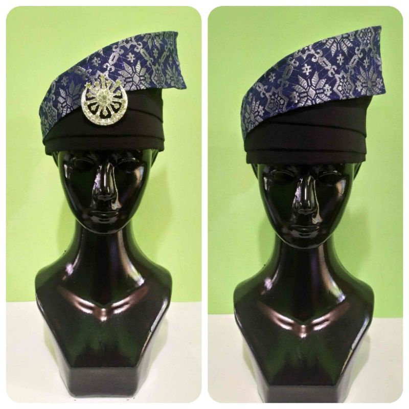 Tanjak Tengkolok Destar Asli Melayu Riau Siak Kepri Malaysia